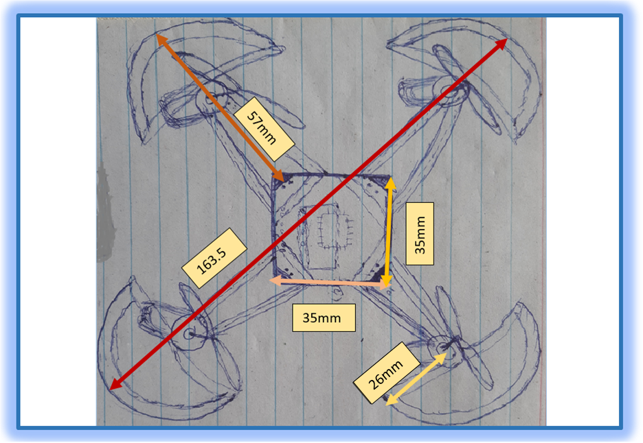 copter dimensions